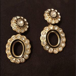 Christian Dior Clip Earrings